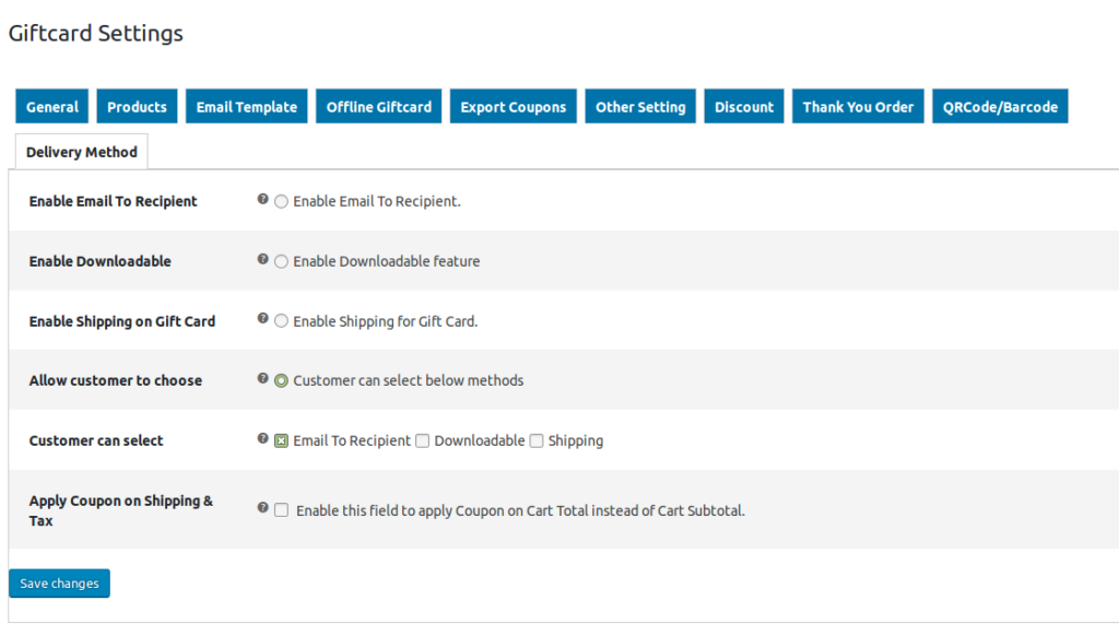 WooCommerce Ultimate Gift Card gallery image