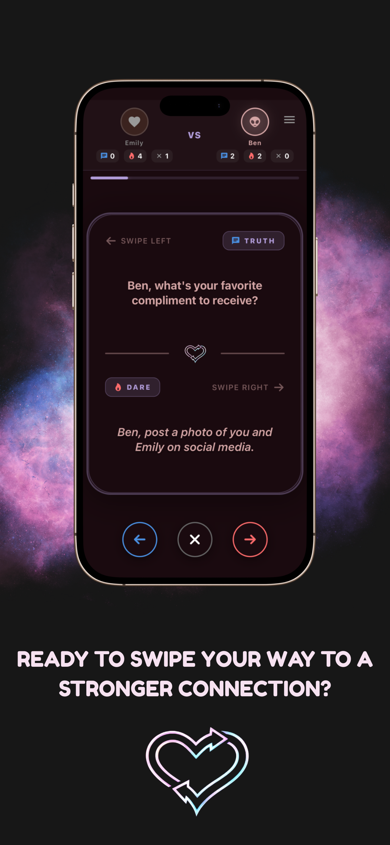Love Swipe - Screenshot 3 showing product features and functionality