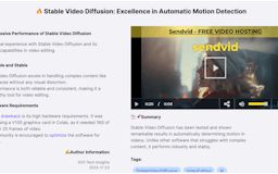 StableDiffusion Video Insights Hub media 1