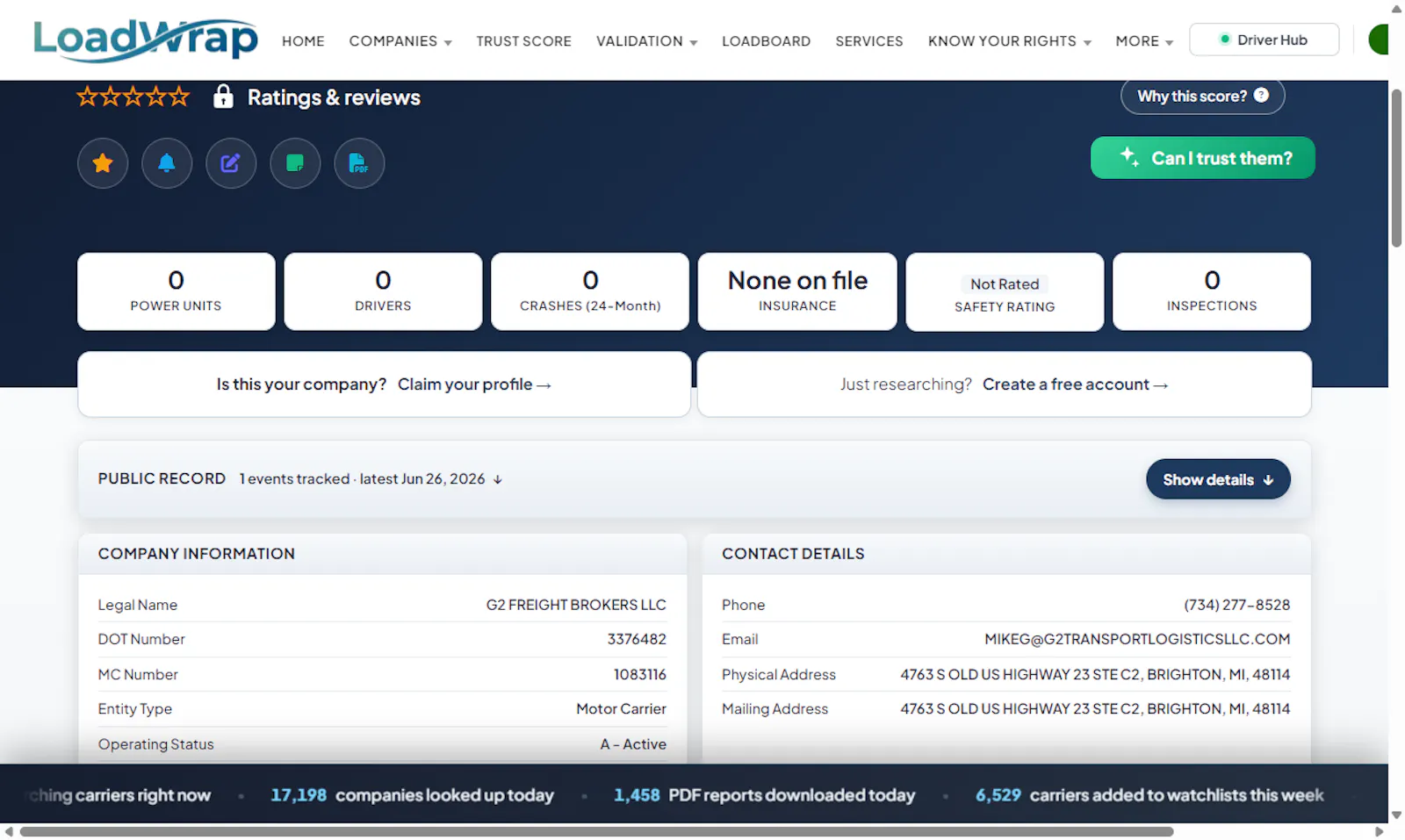 LoadWrap screenshot 2