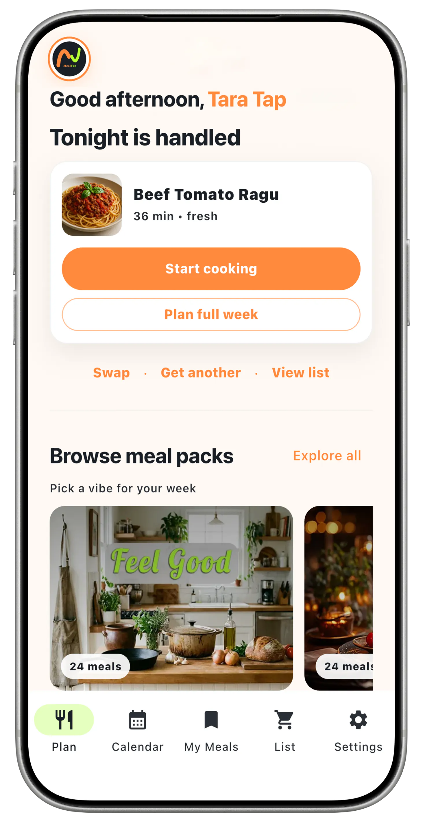 MealTap - Smart Meal Planning gallery image