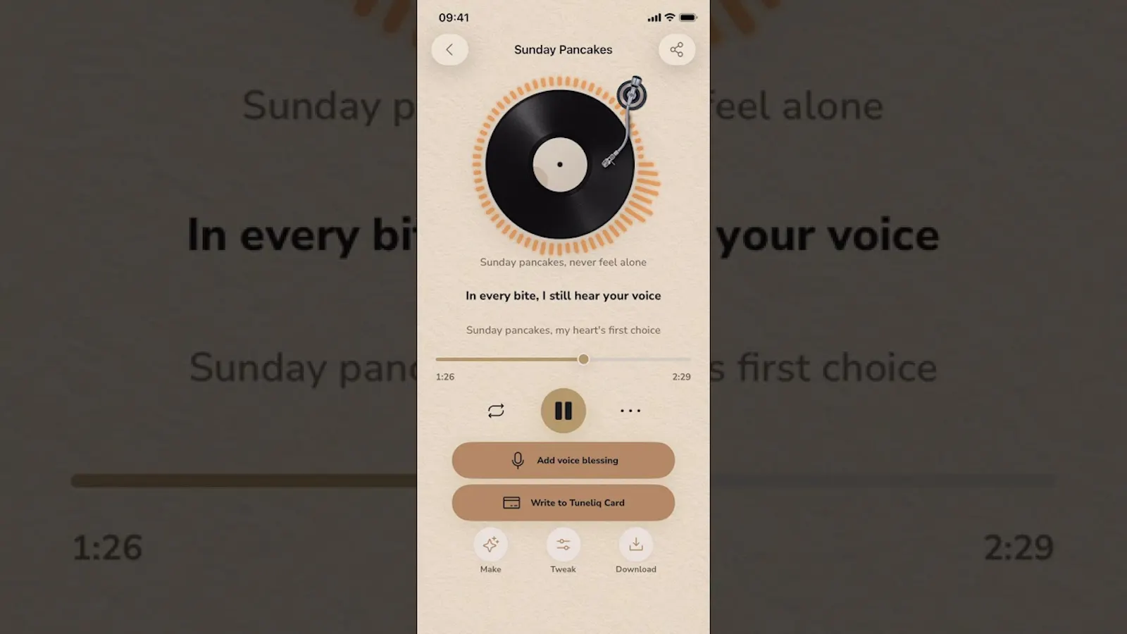 Tuneliq screenshot 1 (video preview)