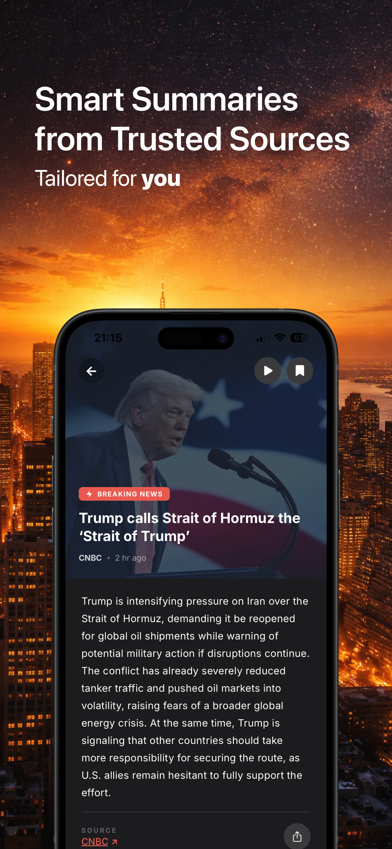 Blink - AI Powered News gallery image