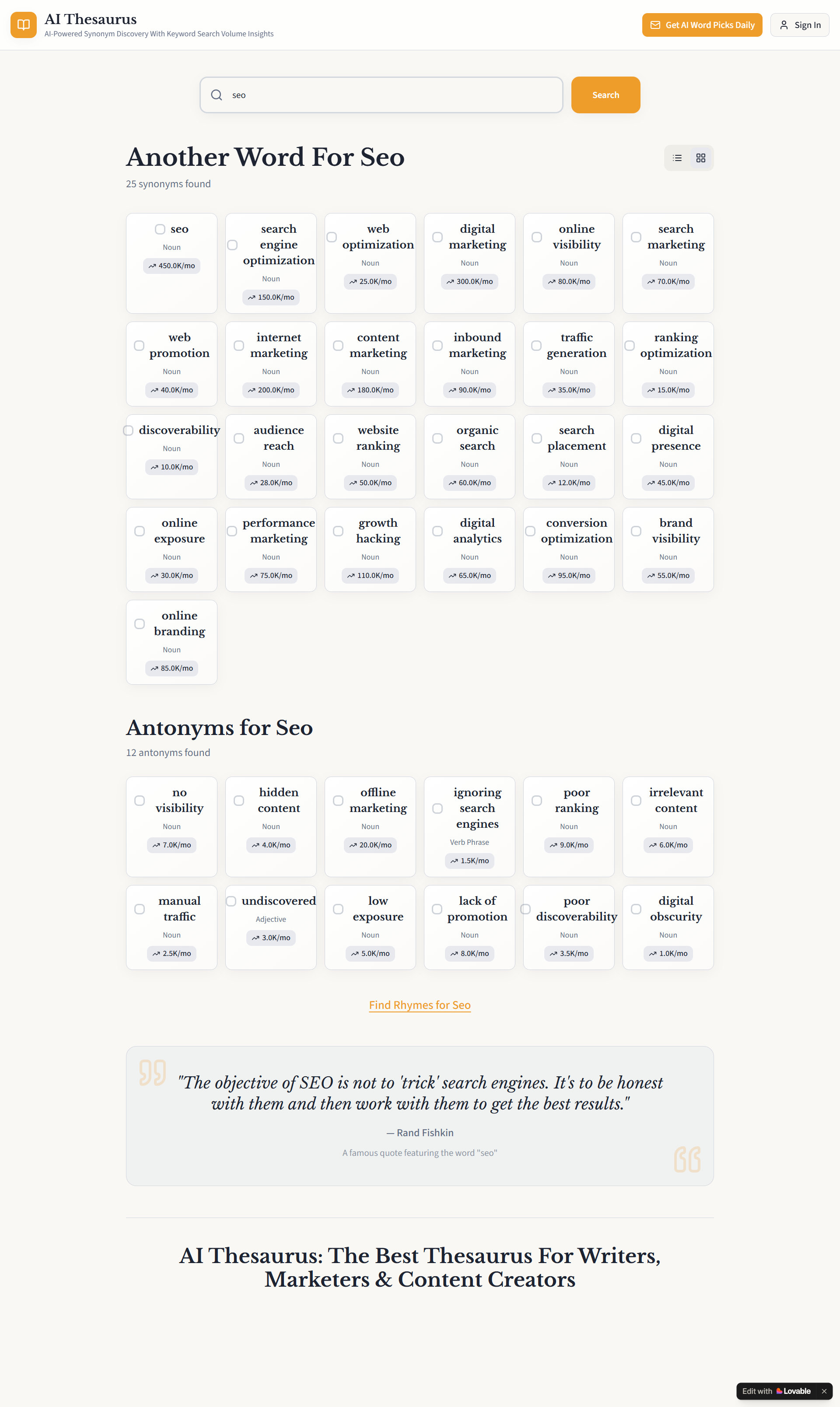 AIThesaurus.io gallery image
