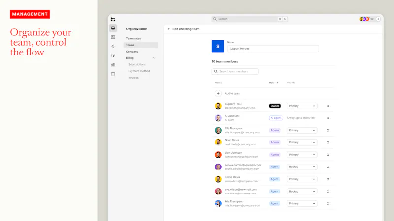 Text AI Customer Service & Live Chat screenshot 6