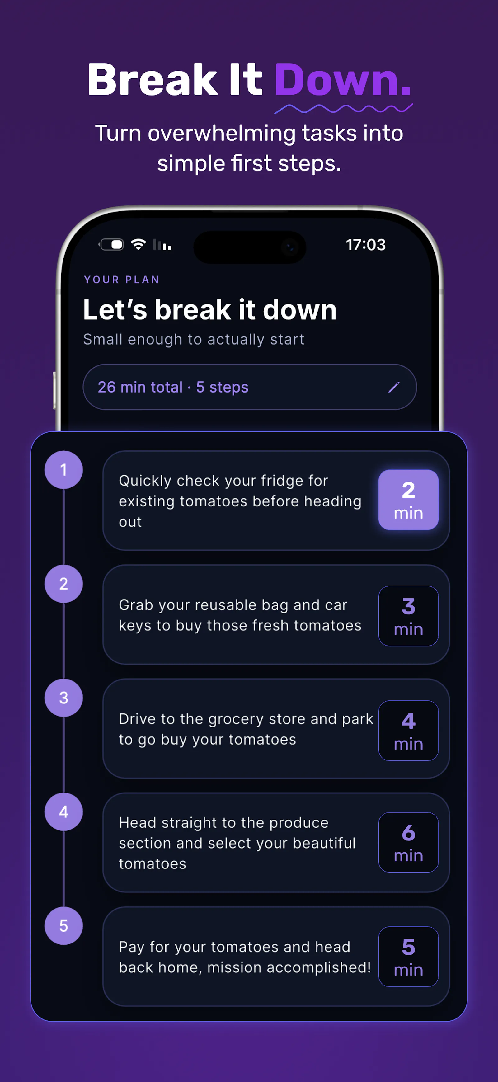 AI focus app for ADHD brains screenshot 1