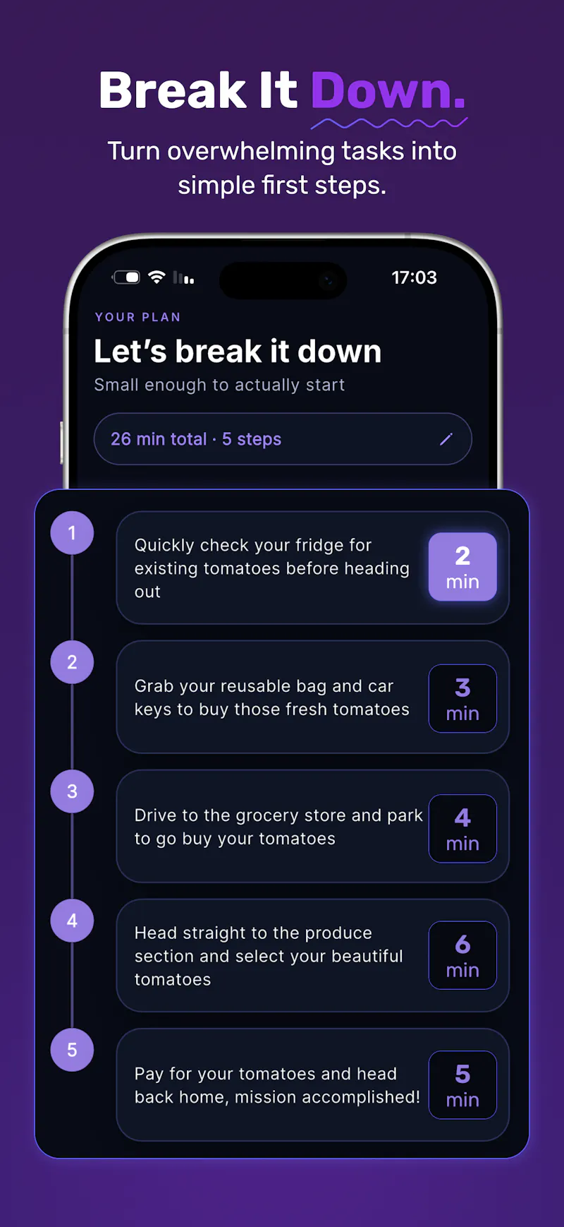 AI focus app for ADHD brains screenshot 1