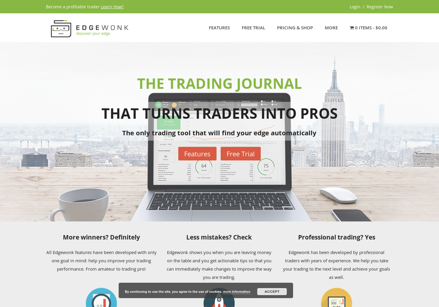 Edgewonk - Pro trading journal