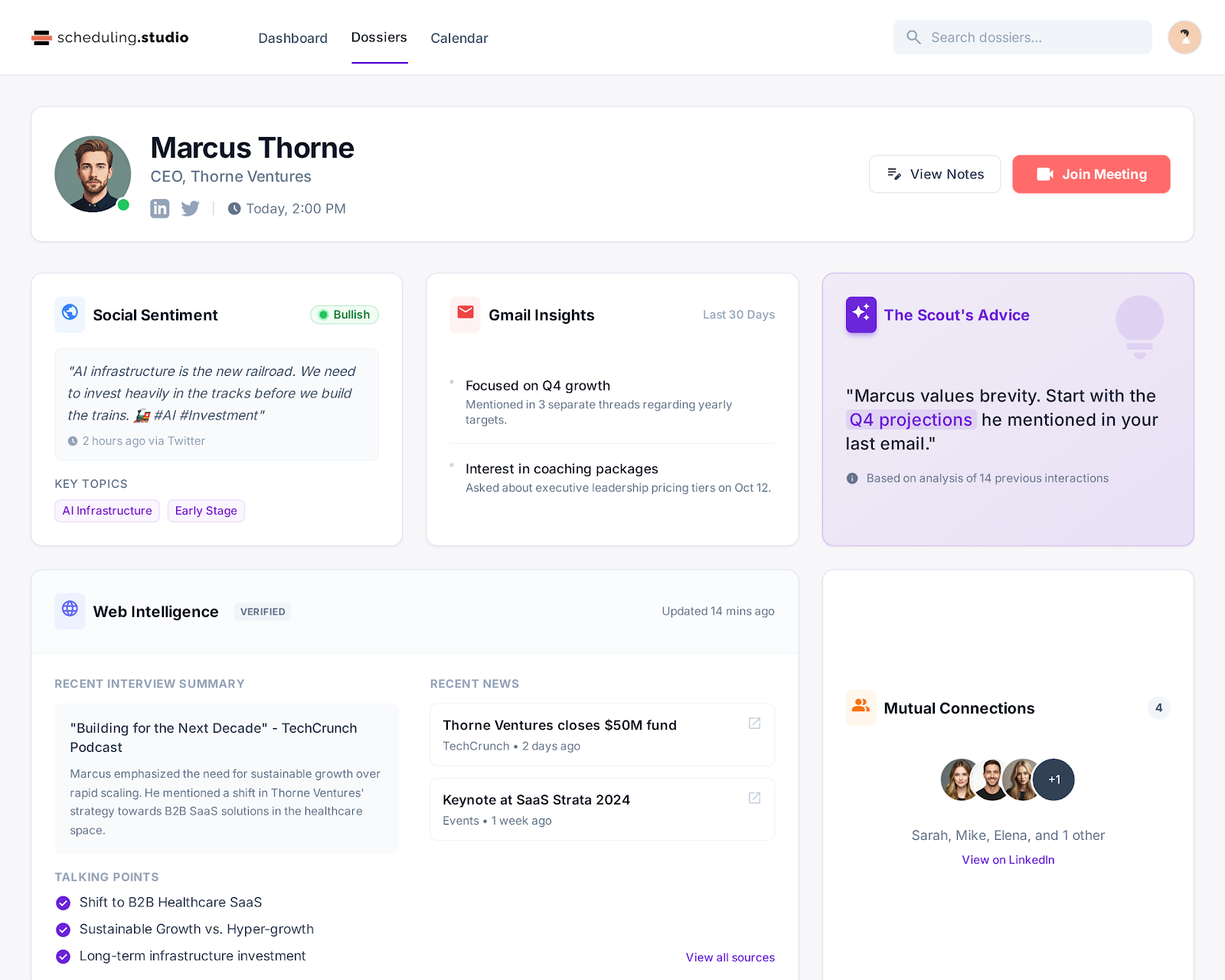Scheduling Studio gallery image