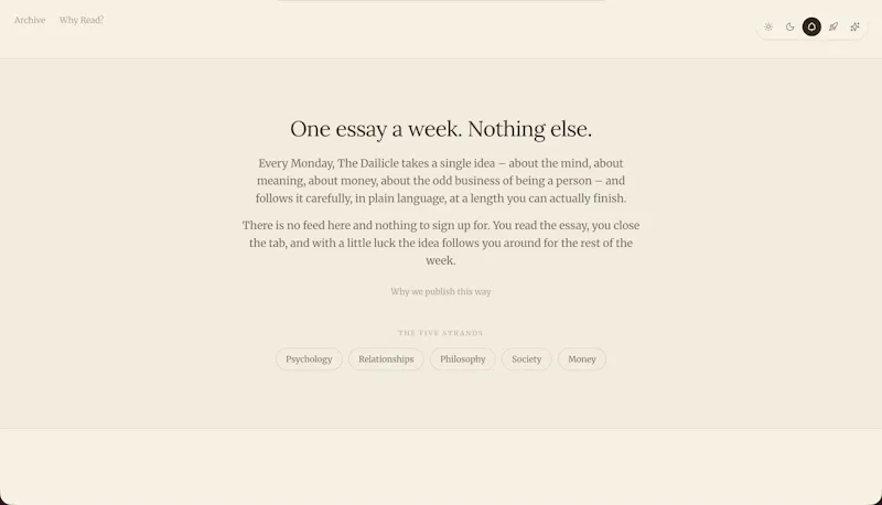 The Dailicle screenshot 4