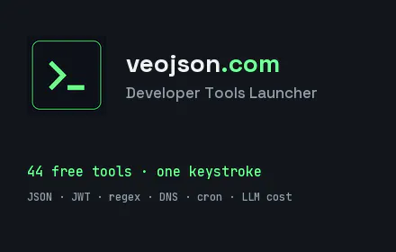 VeoJSON – 44+ Developer Micro-Tools gallery image