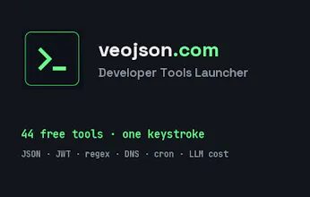 VeoJSON – 44+ Developer Micro-Tools gallery image