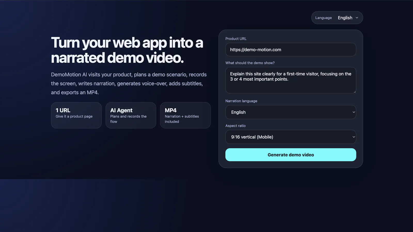 Demomotion AI screenshot 3