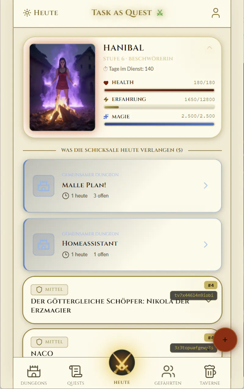 TaskAsQuest screenshot 3