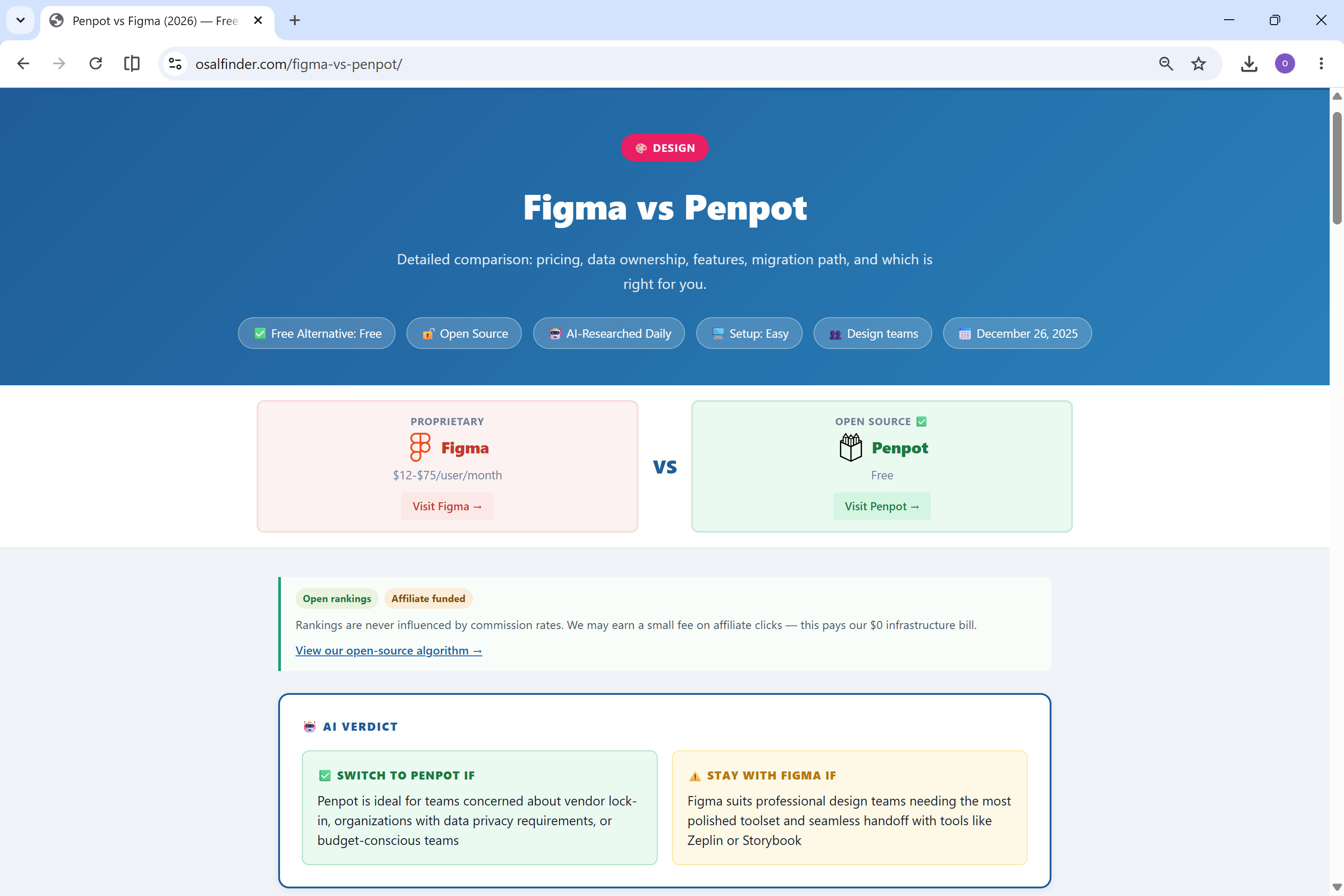 Open Source Alternative Finder gallery image