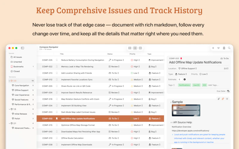 Fox Issue Tracker 4 screenshot 3