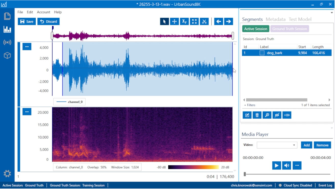 Data Studio von sensiml - Sensordatenanmerkungen, Exploration und ML -Modellbewertung Medien 3