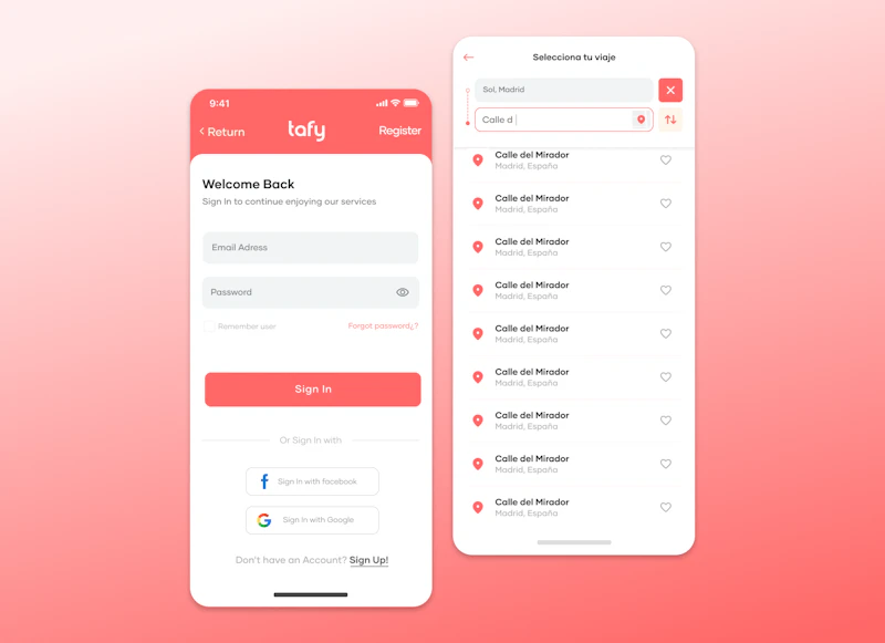 Tafy screenshot 2