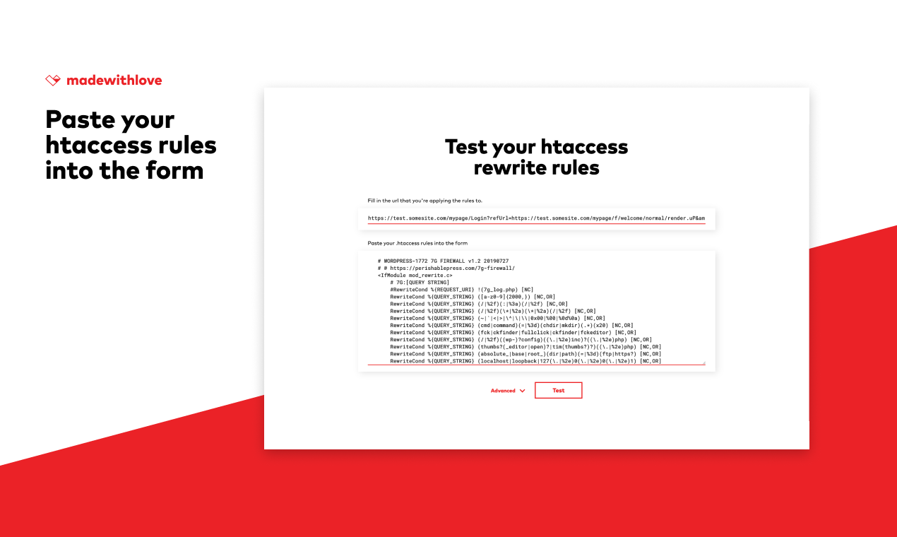 htaccess tester gallery image