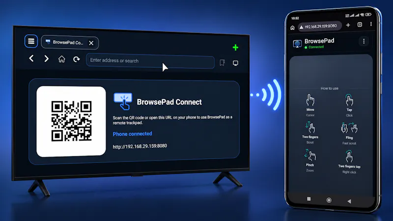 BrowsePad screenshot 2