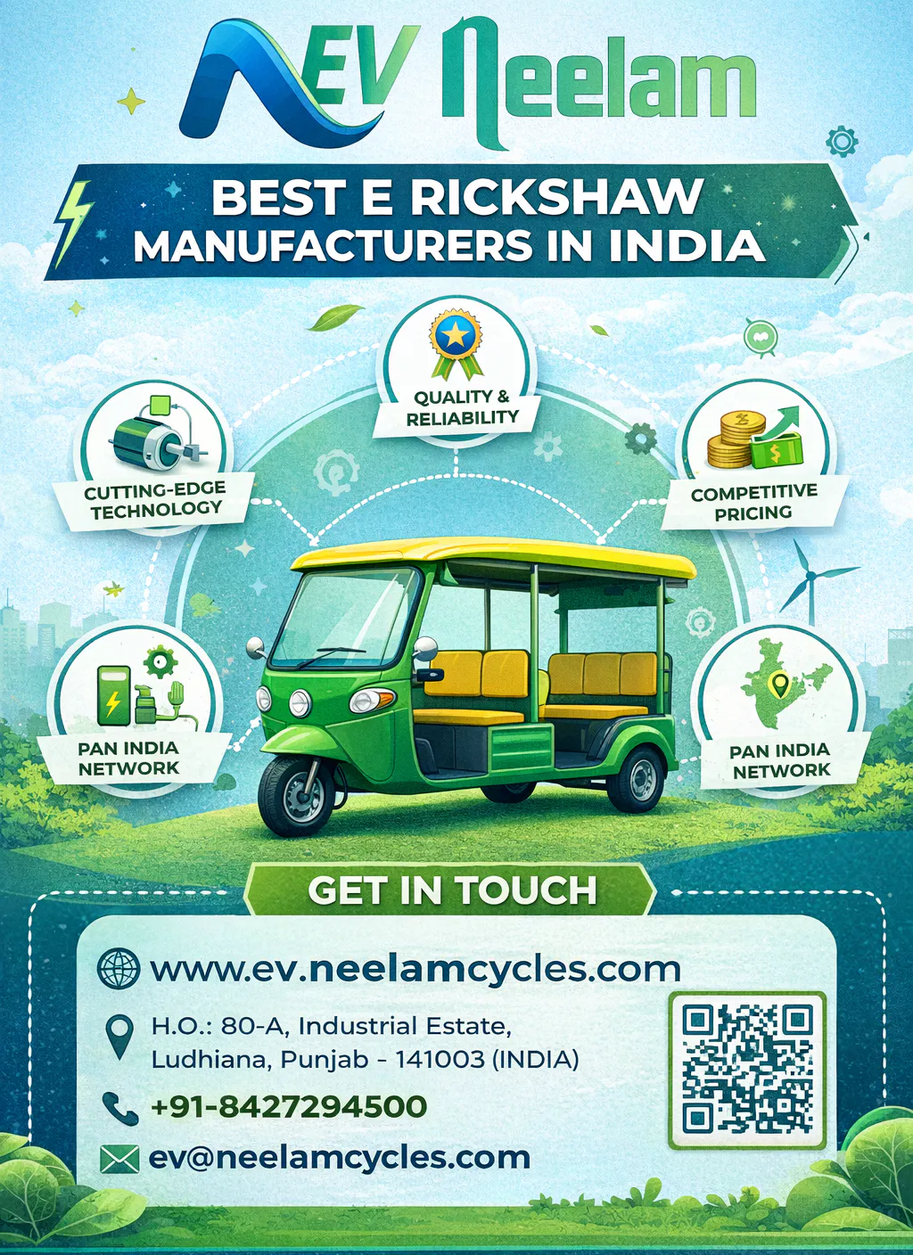 Best E Rickshaw Manufacturers in India product banner