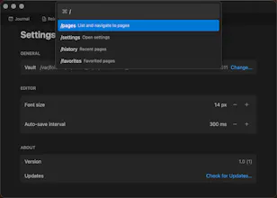SeqLog — Native Logseq for macOS gallery image