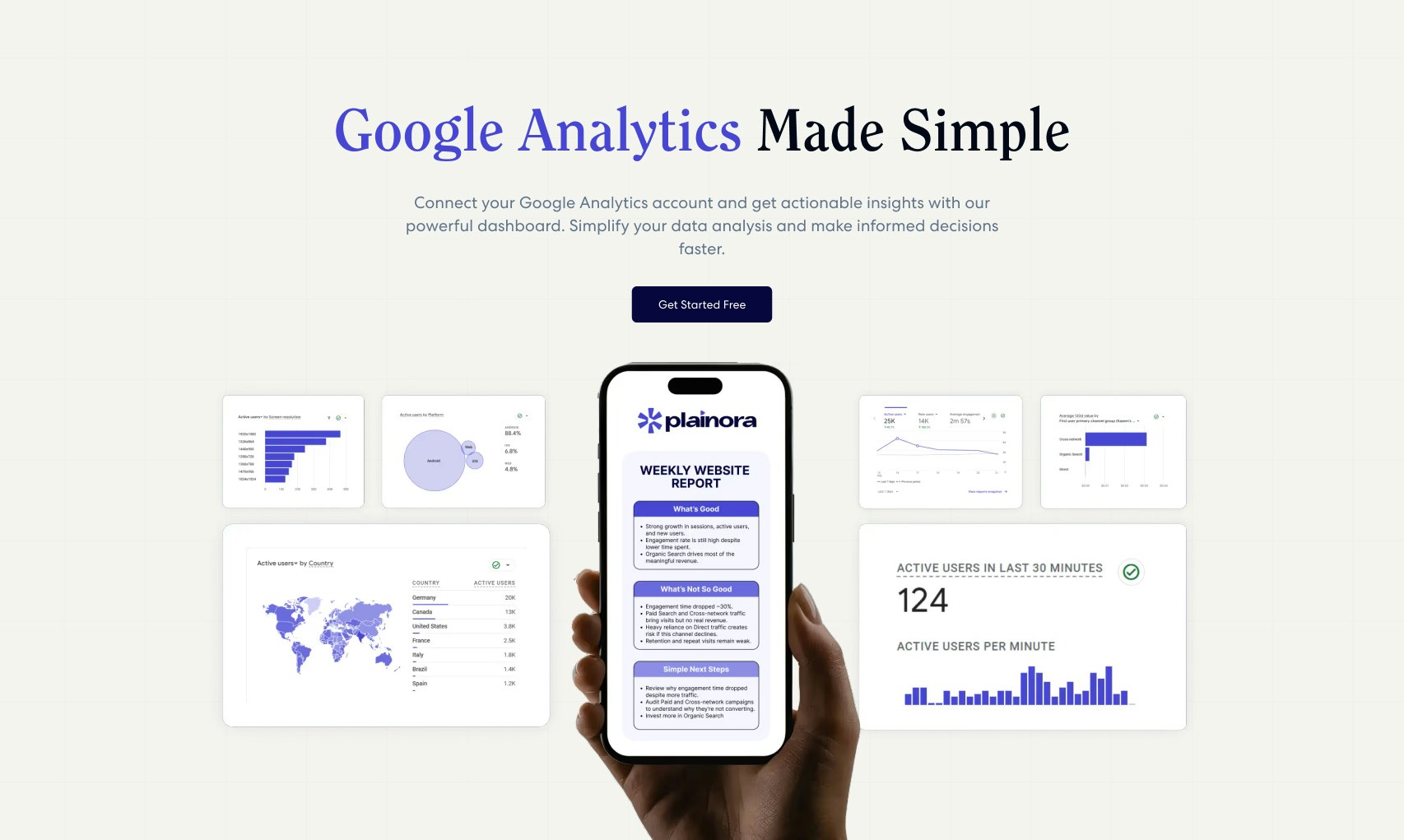 Plainora - Main product screenshot demonstrating key features and user interface