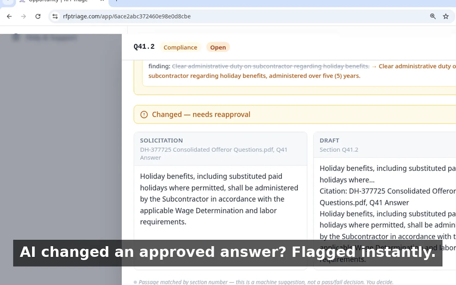 RFPTriage screenshot 8