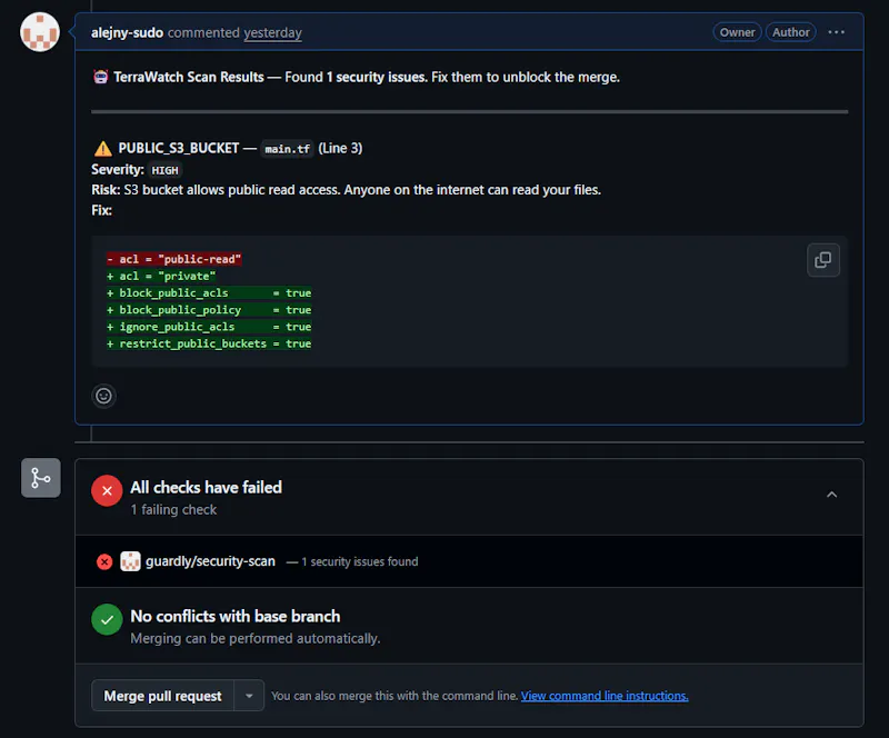 TerraWatch screenshot 1