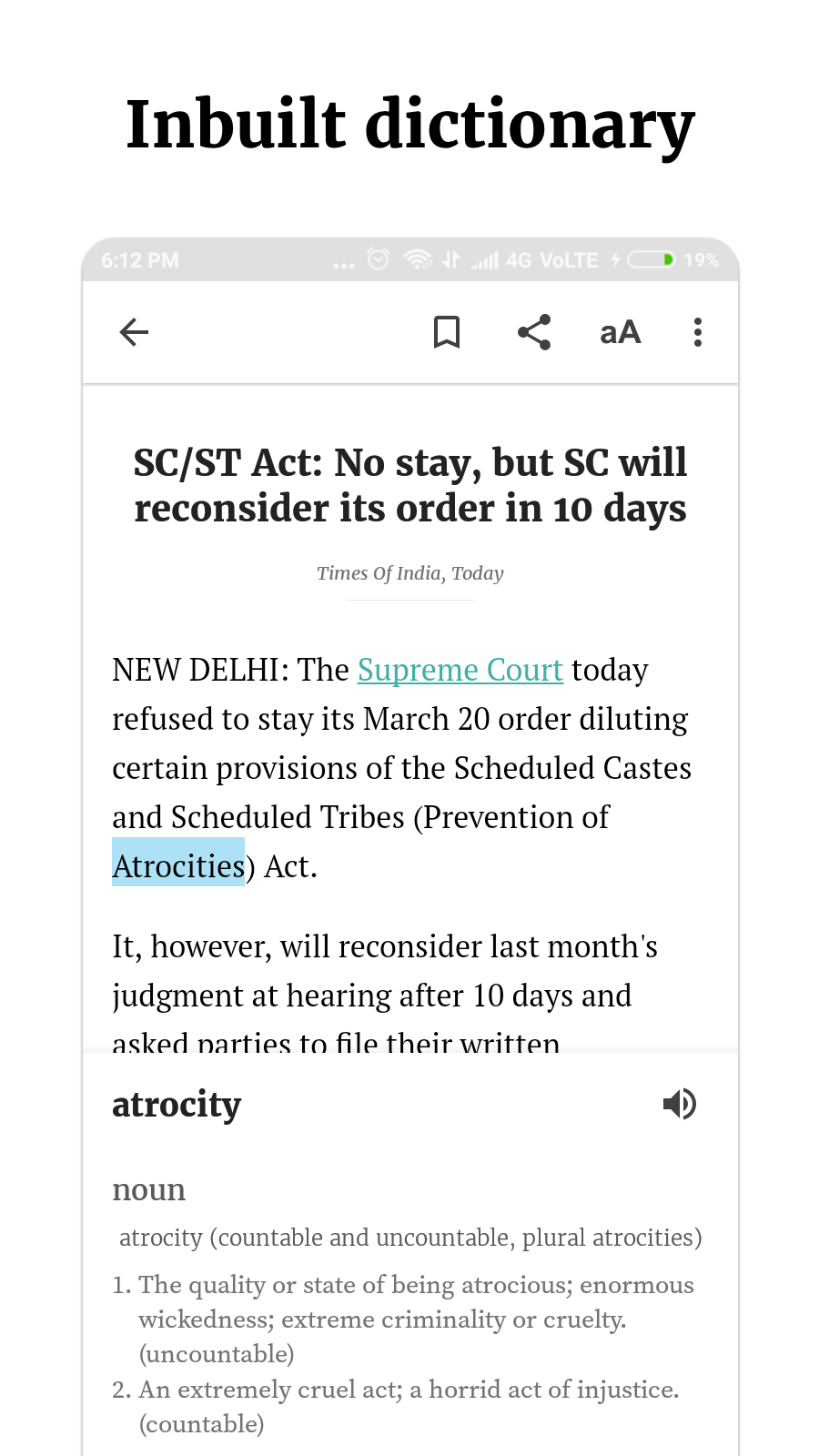 Rabbito - A news app for India gallery image