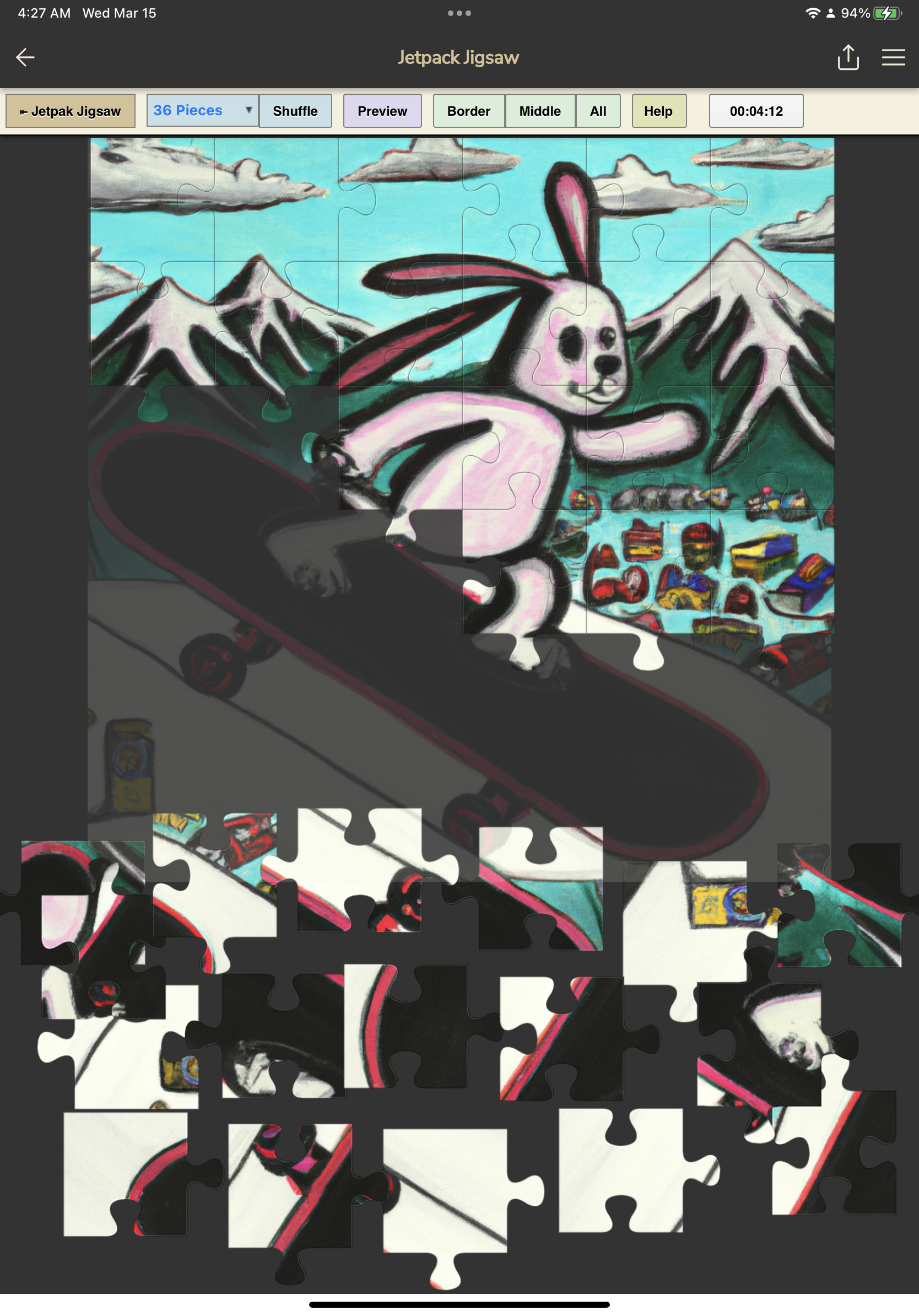 Puzzle puzzle [A.I.gioco di puzzle alimentato] media 5