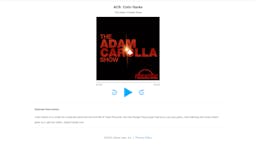 The Adam Carolla Show - Colin Hanks media 2