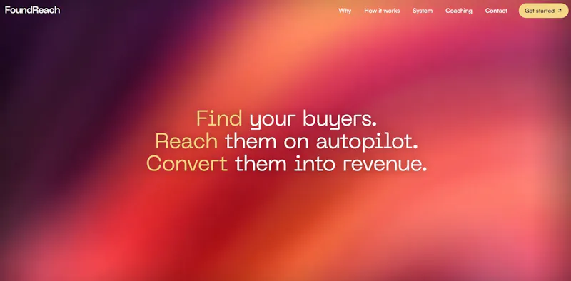 FoundReach screenshot 1