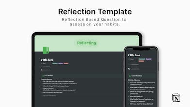 Notion Minimalist Habit Tracker gallery image