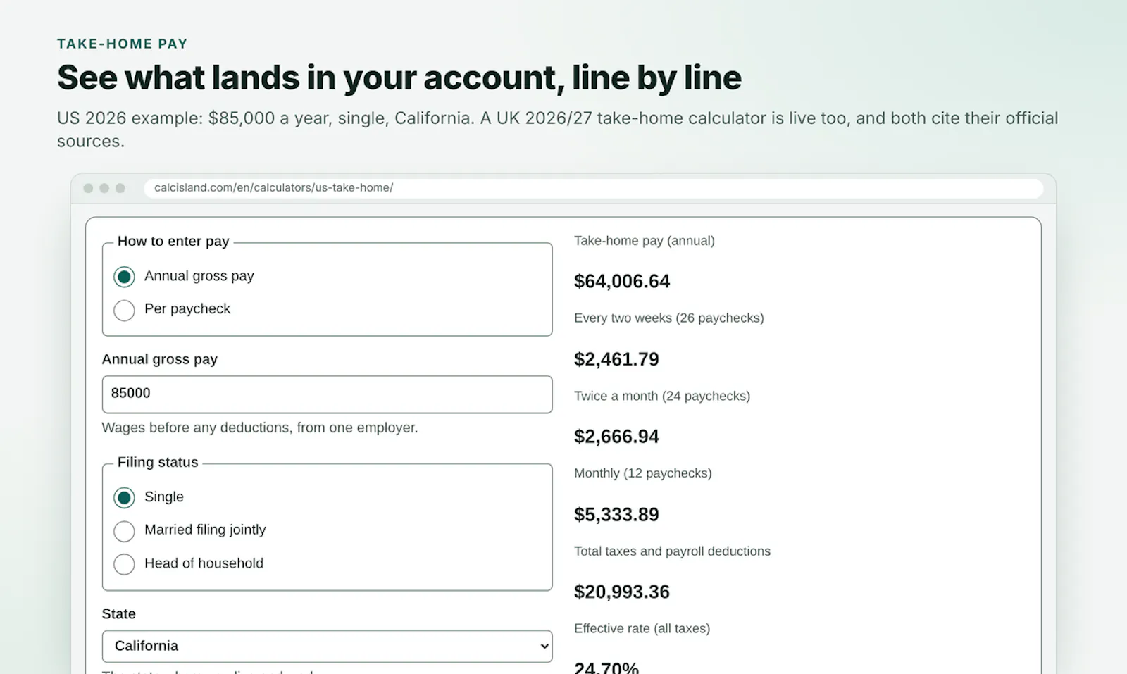 CalcIsland screenshot 2