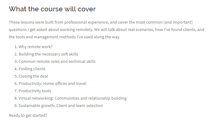 [Email Course] Mastering Remote Work gallery image