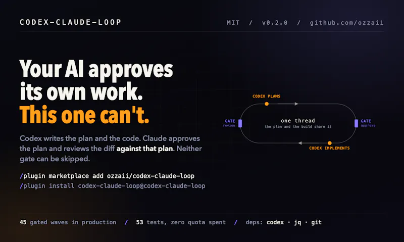 codex-claude-loop screenshot 2