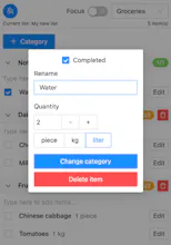 Shoplist gallery image