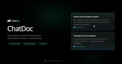 TheChatDoc Chat with your docs instantly gallery image