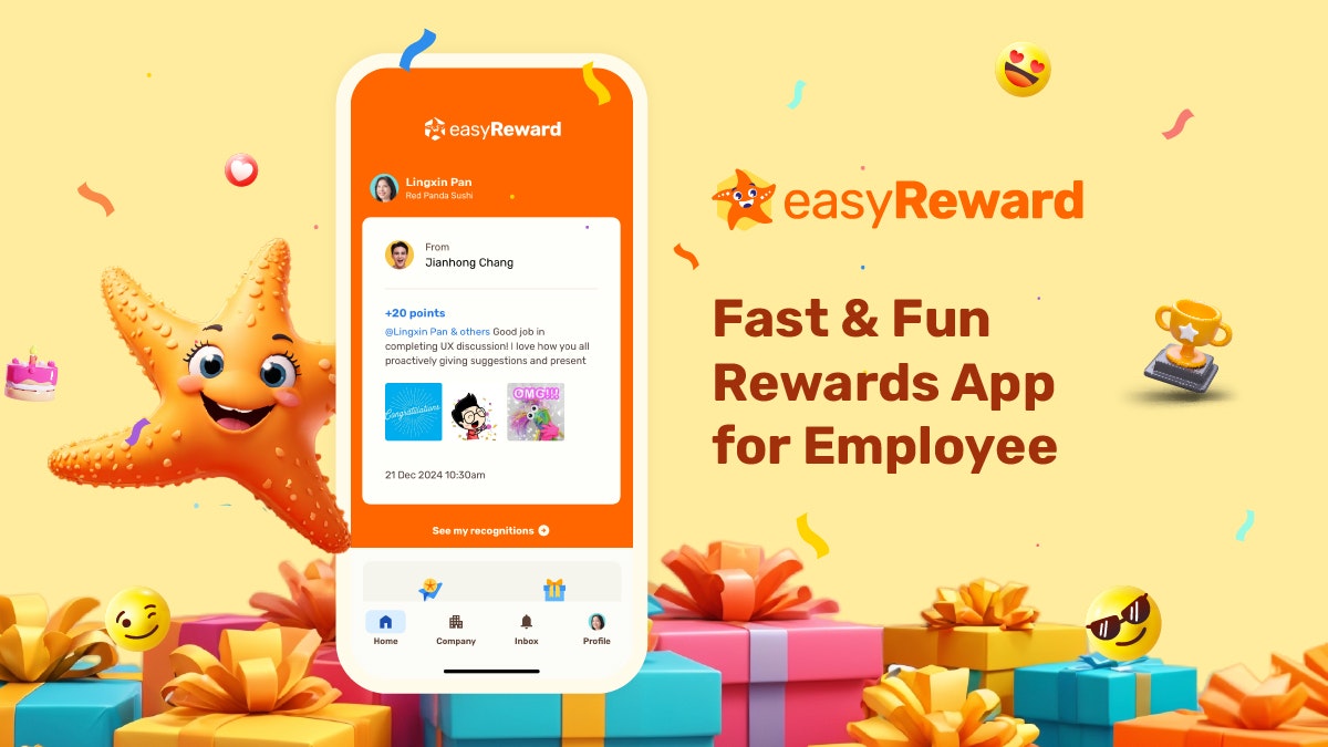 EasyReard App - Приложение по признанию и вознаграждению сотрудников медиа 2