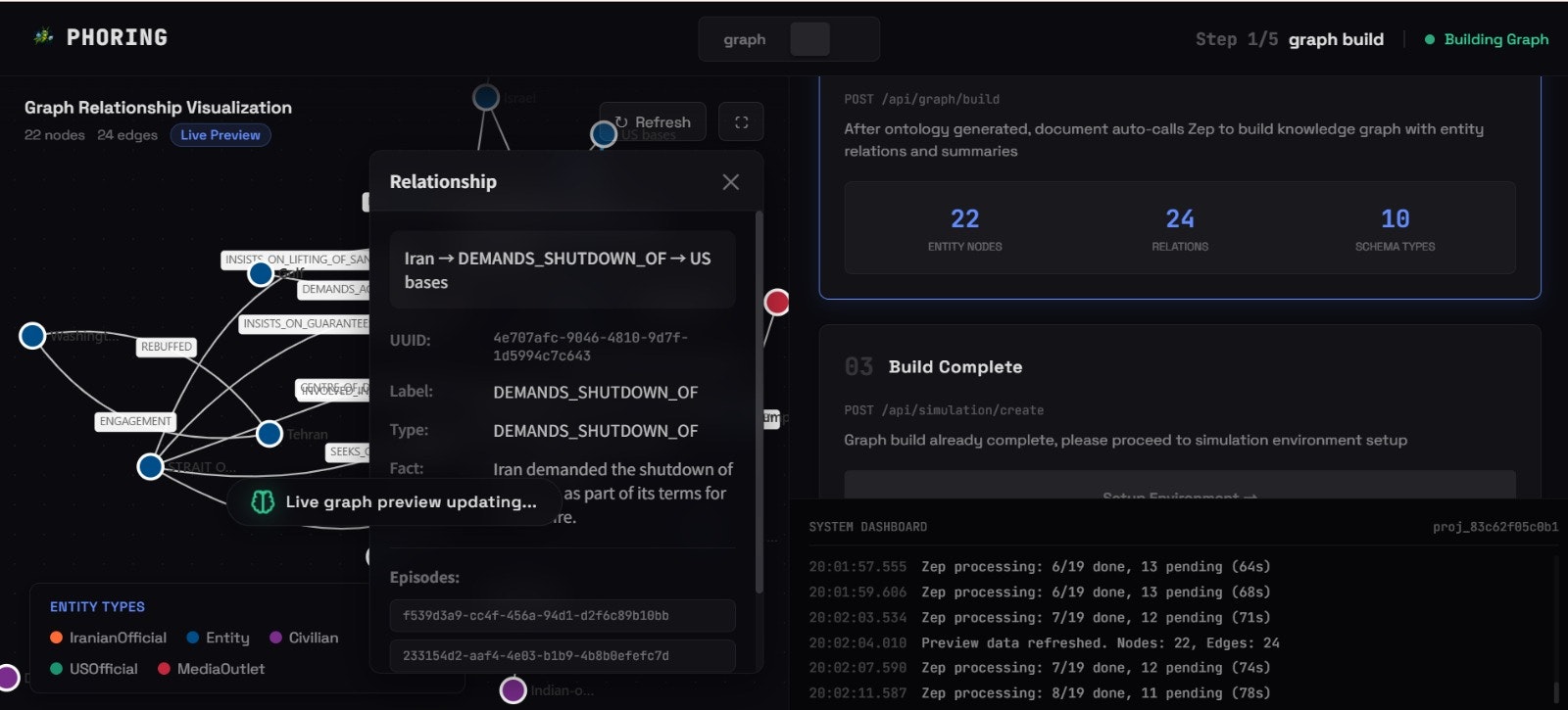 Phoring — Scenario Intelligence Engine gallery image