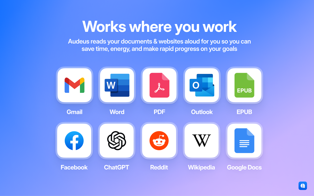 Audeus: Text to Speech Reader gallery image