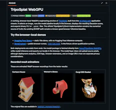 TripoSplat WebGPU gallery image