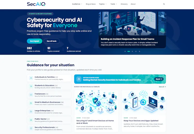 SecAIQ screenshot 2