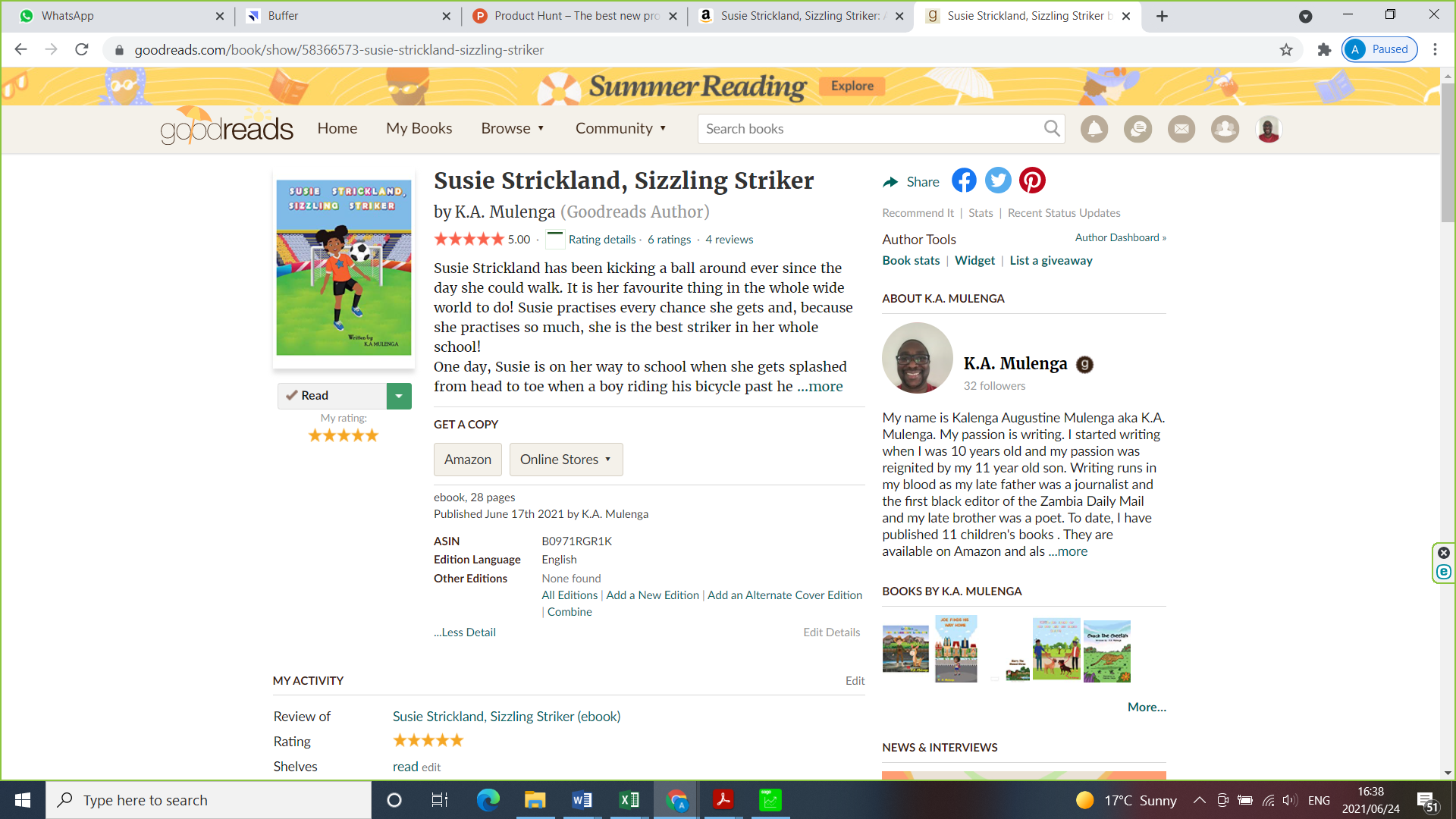 Susie Strickland Sizzling Striker gallery image