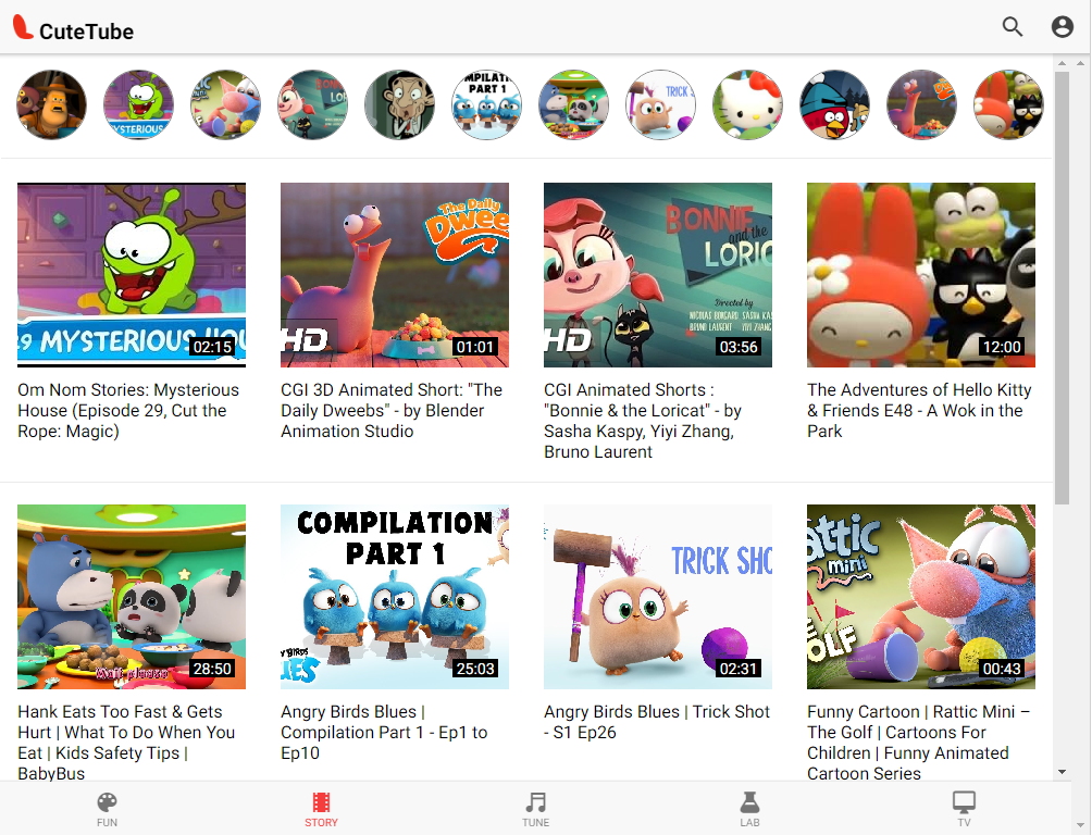 CuteTube gallery image