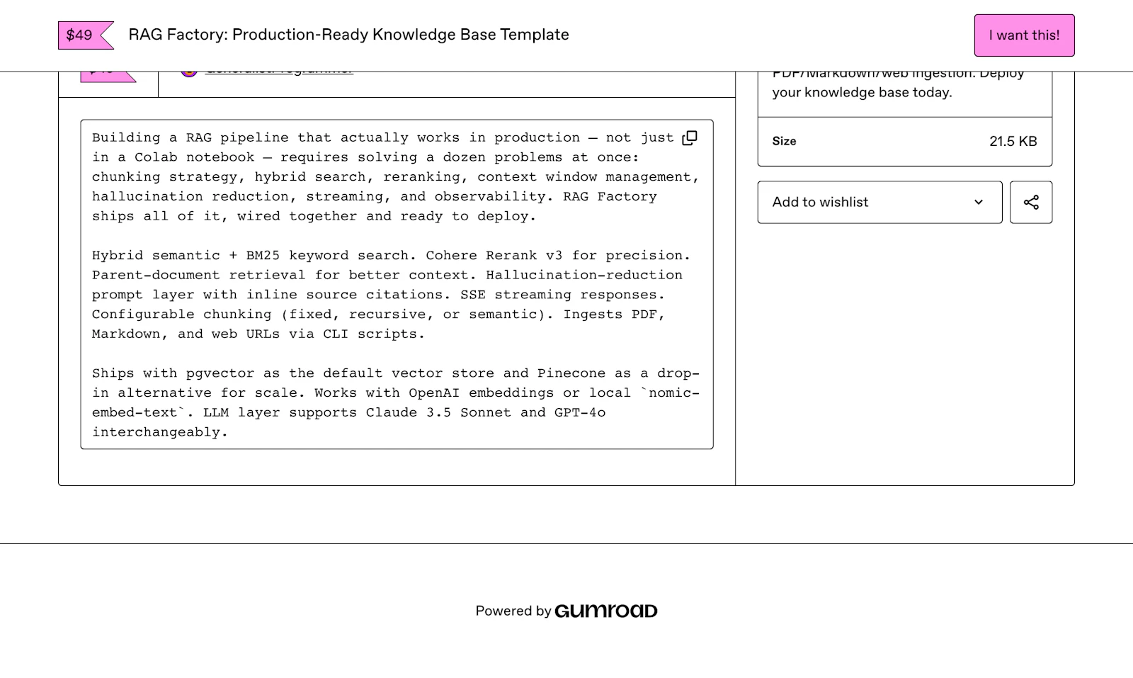 RAG Factory screenshot 1
