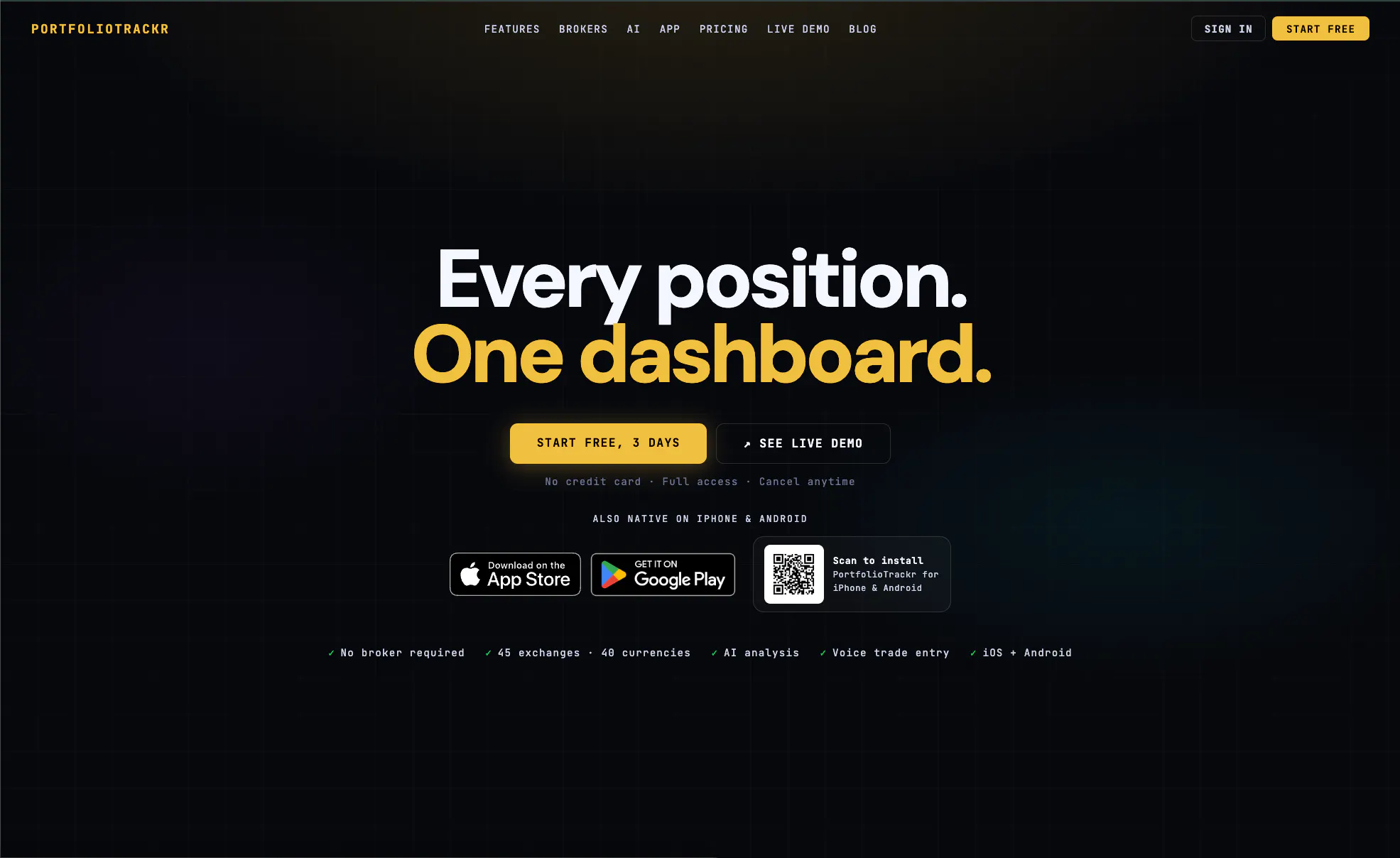 PortfolioTrackr gallery image