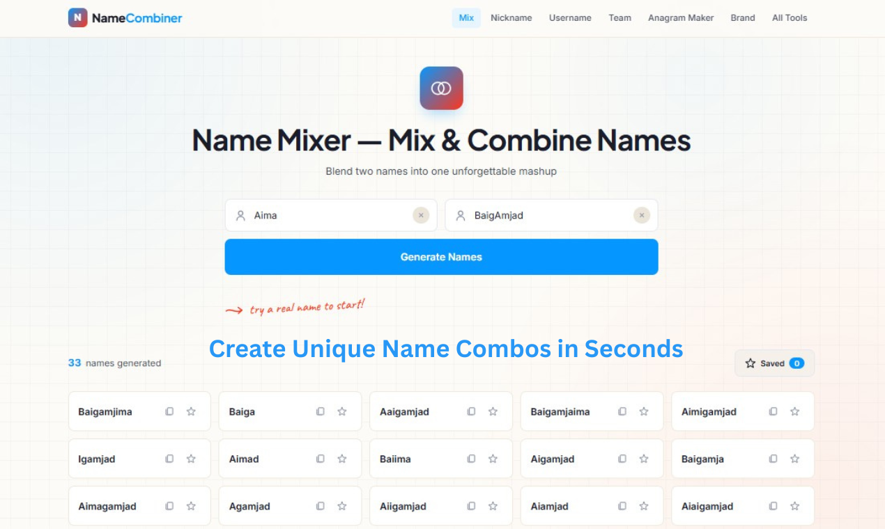 Name Combiner gallery image