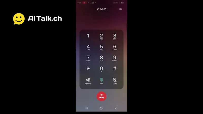 AiTalk.ch screenshot 1 (video preview)